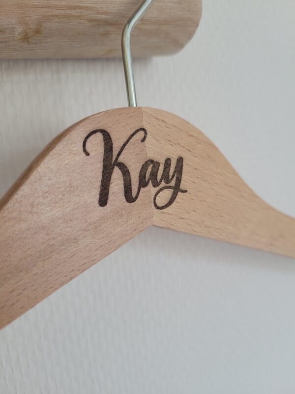 Kledinghanger met naam - baby/kind - Afbeelding 4