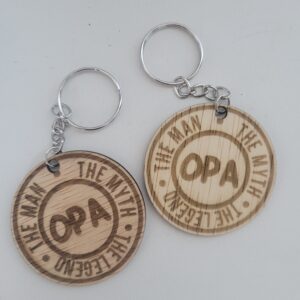 Sleutelhanger Opa - the man, the myth, the legend
