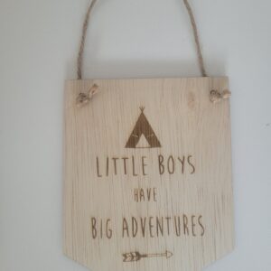 Wanddecoratie - little boys