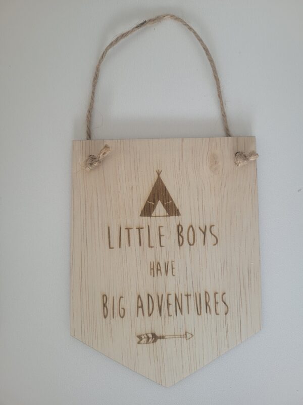 Wanddecoratie - little boys