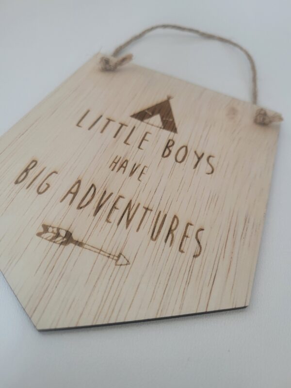 Wanddecoratie - little boys - Afbeelding 2