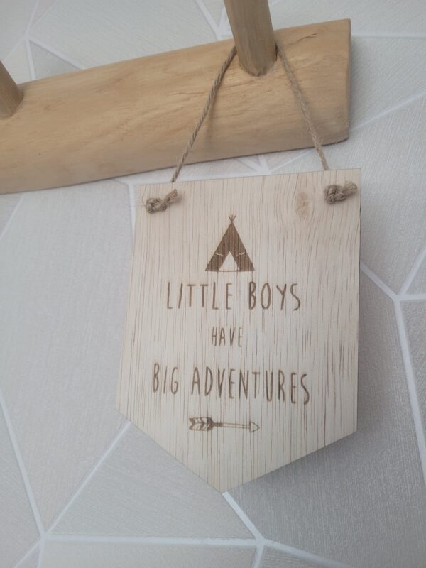 Wanddecoratie - little boys - Afbeelding 3