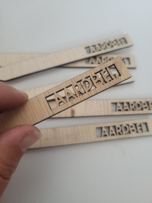 Moestuinlabels - fruit - Afbeelding 2