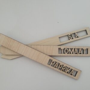 Moestuinlabels - groente