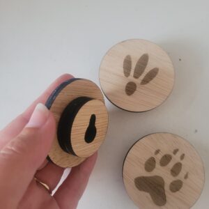 Wandhaakjes set van 3 - Kleine Pootjes collectie