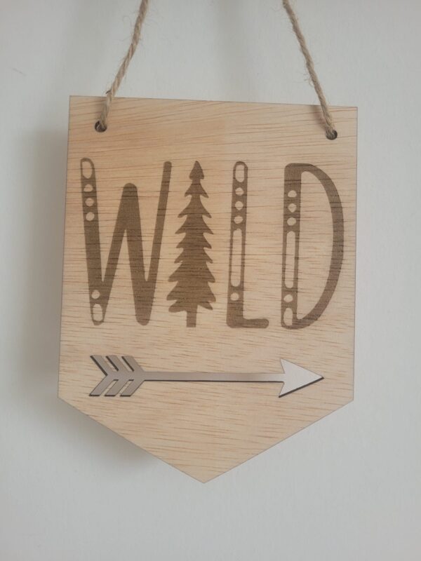 Wanddecoratie - ‘Wild’ – Kleine Pootjes collectie