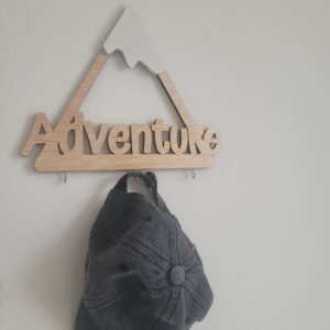 Decoratieve kapstok ''Adventure''- Kleine Pootjes collectie