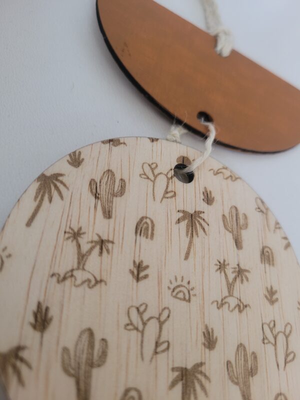 Wandhanger Cactus - terra - Afbeelding 4