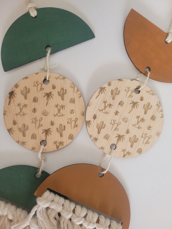 Wandhanger Cactus - terra - Afbeelding 3